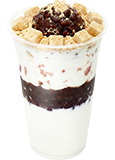 옛날 팥 컵빙수